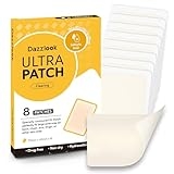 Dazzlook Ultra XL Pimple Patches – Extra Large Salicylic Acid Patch for Covering Large Zits Blemishes Spot, 8 Counts Invisible Hydrocolloid Patch Day & Night Use, Customized cutting Shapes @ $2.99