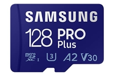 SAMSUNG PRO Plus + Adapter 128GB microSDXC Up to 160MB/s UHS-I @ $11.99