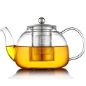 DOPUDO ELEGANT Glass Teapot with Removable Stainless Steel Infuser @ $12.49