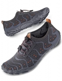 SEEKWAY Water Shoes Sports Quick-Dry Barefoot Aqua Beach Pool Lake Swim Boating Hiking Surfing Men Women Gray SP001 @ $15.49