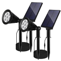 MGKZ Solar Spot Lights Outdoor @ $14.99