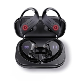 Wireless Earbuds Bluetooth 5.3 Headphones LED Digital Display 60H Playtime Ear Buds with Wireless Charging Case Wireless Headphones with Earhooks IPX7 Waterproof Sports Headphones for Workout Running @ $10.00