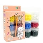 KOREA LOOM BAND Premium Crafting Bracelet DIY Kit Latex-Free (Original), LW-100