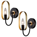 Hamilyeah Gold Wall Sconces @ $19.99