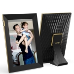 Nixplay 10.1 inch Touch Screen Smart Digital Picture Frame with WiFi (W10K) – Black Gold – Unlimited Cloud Photo Storage – Share Photos and Videos Instantly via Email or App – Preload Content @ $119.99