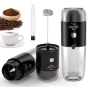 GRICAFE Milk Frother with Coffee Grinder @ $14.99