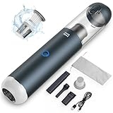 Car Vacuum Portable Cordless 17000Pa – 120W Handheld Vacuum Rechargeable with Blower, Ultra Lightweight Mini Vacuum Cleaner with 2 Filters for Car Home Pet Office Keyboard @ $22