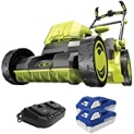Sun Joe 24V-X2-16LM 48-Volt iON+ Cordless Brushless Lawn Mower Kit with 4.0-Ah Battery + Dual Port Charger & 12-Gallon Collection Bag @ $261.98