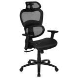 Flash Furniture LO Ergonomic Mesh Office Chair with 2-to-1 Synchro-Tilt @ $226.31