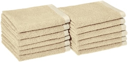 Amazon Basics Quick-Dry Washcloth – 100% Cotton @ $4.45