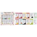 FREEMAN Limited Edition 12 Days of Glow Facial Mask Kit, Variety Skincare & Facial Treatment Masks, Perfect For All Skin Types, Travel Size, Vegan & Cruelty-Free, 12 Piece Face Mask Gift Set @ $7.50 ($0.62 / Ounce)