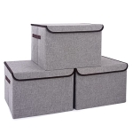 Foldable Fabric Linen Storage Boxes Cube