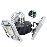 TANBABY Garage Light LED Garage Light E26/E27 Garage Lights Ceiling LED Shop Light 60W Deformable Garage Lights LED Garage Lighting Garage Light Bulb @ $19.98