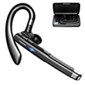 SYNTRAVA Bluetooth Headset One Ear Earphone Earpiece for Cell Phones Wireless Headset with Charging Case @ $29.99