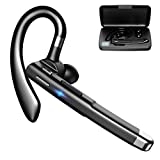 SYNTRAVA Bluetooth Headset One Ear Earphone Earpiece for Cell Phones Wireless Headset with Charging Case @ $59.98