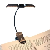 Vekkia 14 LED Rechargeable Book-Light with Clamp for Reading at Night in Bed @ $8.80