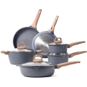 CAROTE 10 Pcs Pots and Pans Set @ $89.89