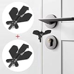 Door Lock, PENMAMA Portable Door Lock for Travel,Security Devices, Additional Aafety and Privacy Door Locker for Home, Hotel, School, Apartment, Dormitories, College(2 Packs) @ $9.99