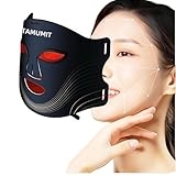 LED Light Therapy Mask for Woman 4 Professional Wavelengths, Facial Skin Care Mask,Red Light Therapy for Face,660 NM & 460 NM & 850 NM Wavelength for Home Use, Body Beauty Machine for Care at Home @ $19.79