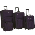 Rockland Journey Softside Upright Luggage Set @ $81.96