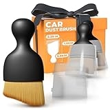3 Pcs Car Cleaning Brush Kit – Car Detailing Brush Interior Set with Soft Bristles | Detail Brushes with Transparent Cases, Sturdy Plastic Handle – Waterproof Auto Detailing Brushes for Versatile Use @ $3.87