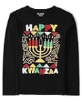 The Children’s Place Unisex-Baby And Toddler Long Sleeve Kwanza Graphic T-shirt Kwanza Tee X-Large @ $3.99