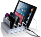 USB Charging Station – Charging Dock – 4-Port – Fast Charging Station for Multiple Devices – Docking Station – Smart Charging Station Dock – Multi Charging Station for Cell Phones and Tablets @ $14.39