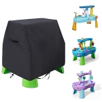 QUYCIFYUS Kids Water Table Cover Suitable for Step2 Rain Showers Splash Pond Water Table， Waterproof and Dustproof UV Protection Outdoor Toy Cover Heavy Duty 600D Oxford Cover (Cover Only) @ $10.79