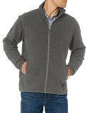 Amazon Essentials Men’s Full-Zip Polar Fleece Jacket (Available in Big & Tall) @ $17.94