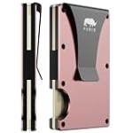 Small Wallet Women Card Holder: Thin Slim Wallet for Women – Minimalist Credit Card Wallet – RFID Metal Wallet @ $3.99