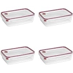 4-Pack Sterilite Ultra-Seal 16 Cup Food Storage Containers with See-Through Lid & Base @ $17.58