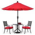 ABCCANOPY Durable Patio Umbrellas 7.5′ Red @ $29.98