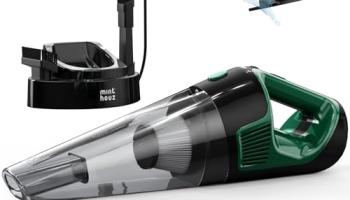 Minthouz Cordless Handheld Vacuum Cleaner – 9000Pa Strong Suction with 120W Motor @ $20.00