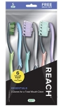 REACH Essentials Toothbrush with Toothbrush Caps @ $3.09