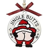 Funny Christmas Ornaments 2024, Funny Ornaments for Adults Exchange, Ugly Ornaments Farting Santa, Funny Christmas Gag Gifts, Naughty White Elephant Gifts for Adults, Unique Ornaments @ $5.99
