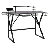 Amazon Basics Gaming Computer Desk with Storage for Controller @ $57.20