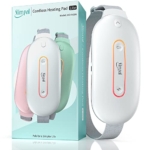 Slimpal Heating Pad for Cramps Portable USB Cordless Heating Pad with Massager for Back Pain Relief Electric Fast Heating Wrap Belt Gifts for Women @ $15.99