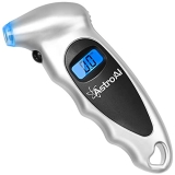 AstroAI Digital Tire Pressure Gauge 150 PSI 4 Settings for Car Truck Bicycle with Backlit LCD and Non-Slip Grip @ $9.59