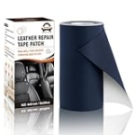 OAZ Self Adhesive Leather Repair Tape, 4X63 inch Leather Repair Patch for Furniture, Leather Repair Kit for Car Seats, Couch, Sofas, Chairs (Navy Blue) @ $7.99