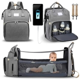 3 in 1 Diaper Bag Backpack Nappy Bag Changing Station @ $32.97