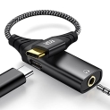 ESR Upgraded USB-C PD Headphone Jack Adapter @ $8.49
