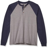 Hanes Men’s Beefy Long Sleeve Three-Button Henley