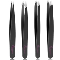 Tweezers Set-4 Pieces Gotcha You Looked Circle Punch Game – Sticker.1 (Black) @ $9.99
