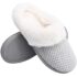 PLMOKN Slippers For Women Indoor And Outdoor Men House Memory Foam Cute Non-Slip Furry Bedroom Pillow Slide @ $7.80