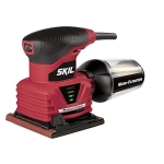 SKIL 7292-02 2.0 Amp 1/4 Sheet Palm Sander with Pressure Control , Red @ $24.99