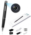 Spy Camera Pen 1080P Video Recorder HD Gear Body Camera Portable Pocket Camera Nanny Cam – Easy to Use with Upgraded Detail Instruction Graphic Quick Guide @ $12.00