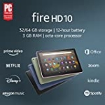Amazon Fire HD 10 tablet, 10.1