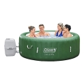 Coleman SaluSpa Inflatable Hot Tub Spa | Portable Hot Tub with Heated Water System and 140 Bubble Jets | Fits Up to 4 People @ $419.99