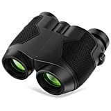 Jeacitory 12×25 Binoculars with Clear Low Night Version for Adults and Kids, Large Eyepiece Waterproof Durable & Clear BAK4 Prism FMC Lens Binoculars for Bird Watching Hunting Travel Theater Concerts @ $149.99