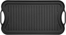 Amazon Basics Pre-Seasoned Cast Iron Reversible Grill/Griddle @ $17.45